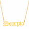 Stunning Zodiac Pendant Necklace - Excellent for any outfit