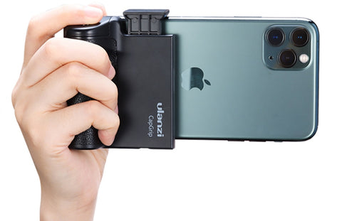 Wireless Smartphone Handle Grip Holder with Shutter